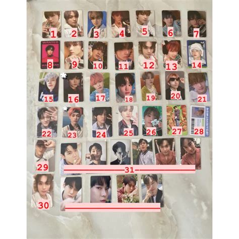 Jual Official Jual Murah Photocard Pc Nct Dream Nct Haechan