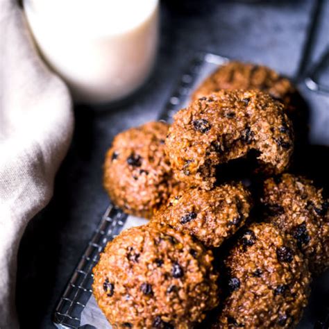 Oatmeal Raisin Protein Cookies One Clever Chef