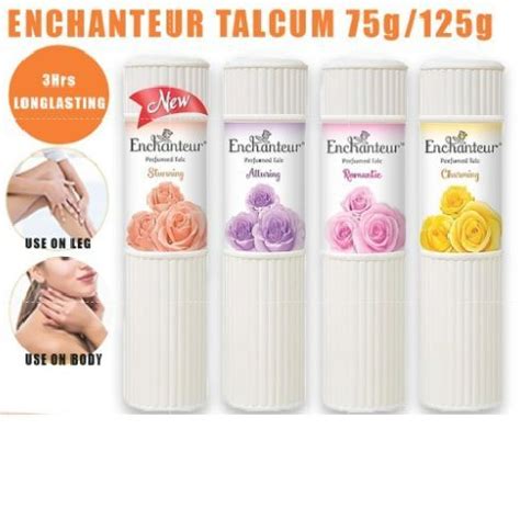 Enchanteur Perfumed Talcum Powder Bedak Muka Bedak Wangi Enchanteur