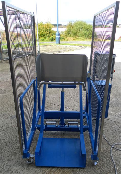 Hydraulic Wheelie Bin Tipper Bth B