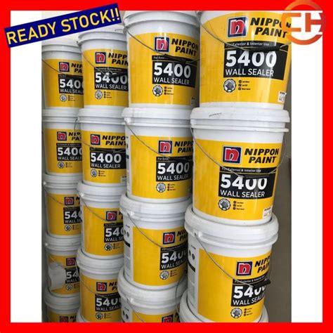 Nippon Paint Wall Sealer Cat Undercoat Dinding Rumah Liter