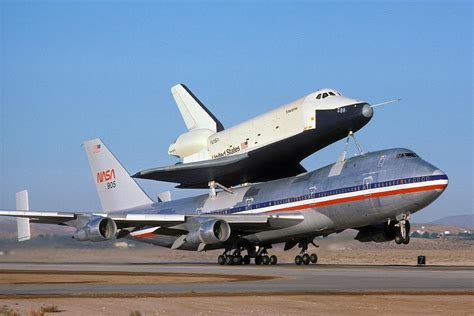 747 Takes Off with Space Shuttle Enterprise for ALT-4 Photograph by ...