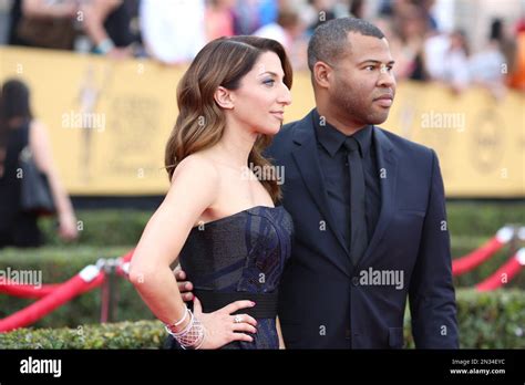 Chelsea Peretti Left And Jordan Peele Arrives At The 21st Annual