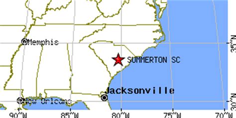 Summerton, South Carolina (SC) ~ population data, races, housing & economy