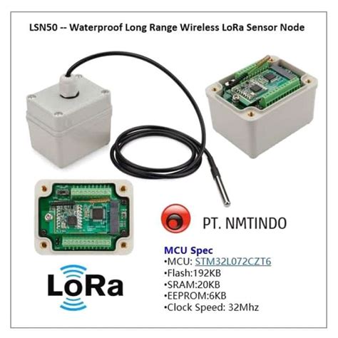 Jual Jual Dragino Lsn50 Waterproof Long Range Wireless Lora Sensor