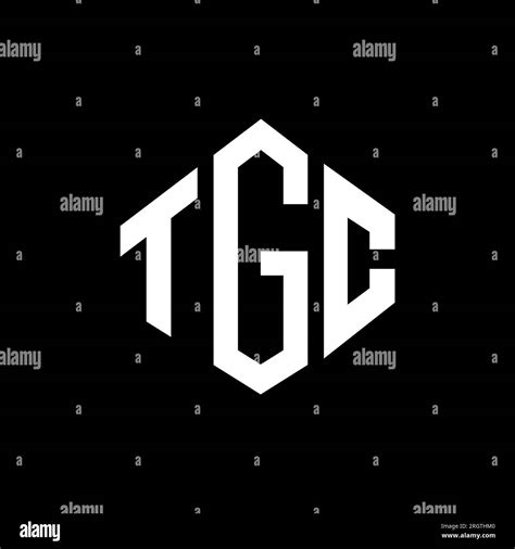 Tgc Letter Logo Design With Polygon Shape Tgc Polygon And Cube Shape