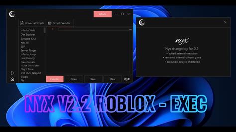 Just Released Nyx V22 Roblox Executor Lvl 3 Check Desc Youtube