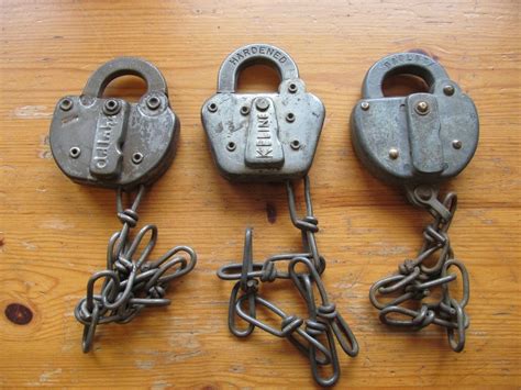 Railroad Switch Locks Lot Of 3 Candnw And Bnr And Bandolsta Antique Railroad Railroad