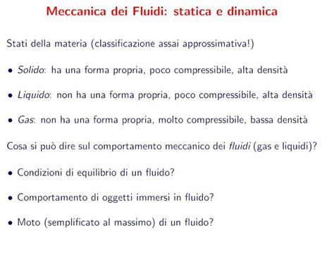 Pdf Meccanica Dei Fluidi Statica E Dinamica Dokumen Tips