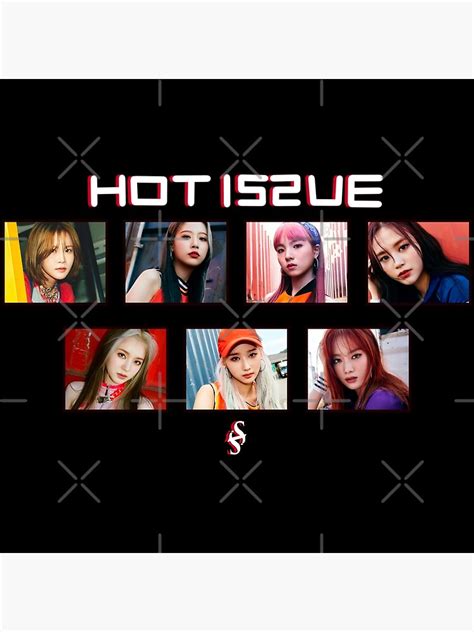 HOT ISSUE Kpop Group Poster For Sale By Kitten Minho Redbubble