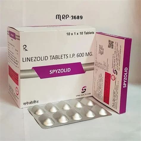 Spyzolid Linezolid Tablet Ip Mg At Rs Box In Panchkula Id