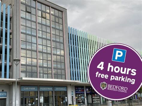 Four hours free parking trial to begin in Bedford town centre - Bedford ...