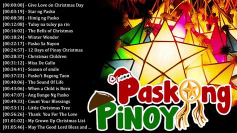 Paskong Pinoy 2021 Tagalog Christmas Songs Nonstop Best Christmas