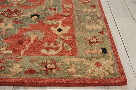 Nourison Tahoe Ta01 Rust Rug Studio