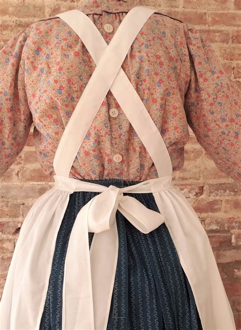 Victorianedwardian Kitchen Apron Tutorial And Pattern