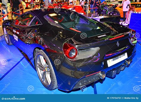 Ferrari 488 Gtb At Manila Auto Salon Car Show In Pasay Philippines