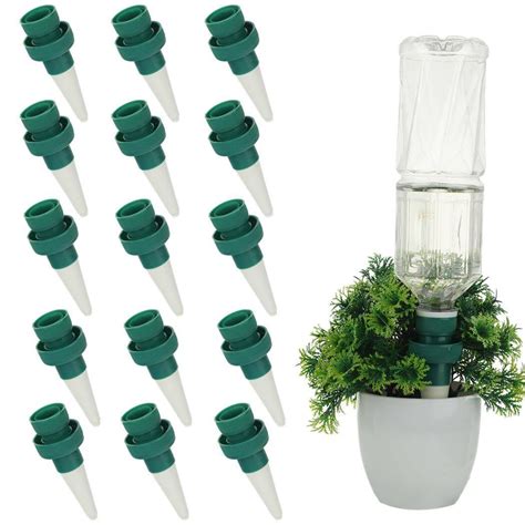 Self Watering Spikes 15 Pcs Plant Watering Spikes Adjustable Water