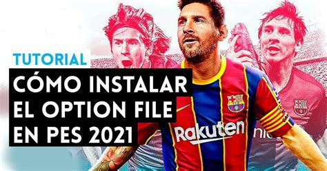 Efootball Pes C Mo Instalar Un Option File En Ps Tutorial