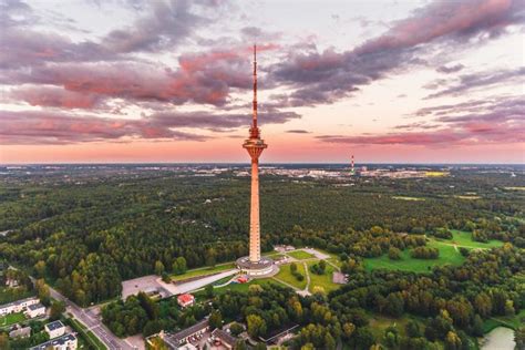 Tallinn Tv Tower I Observation Deck With Great Views