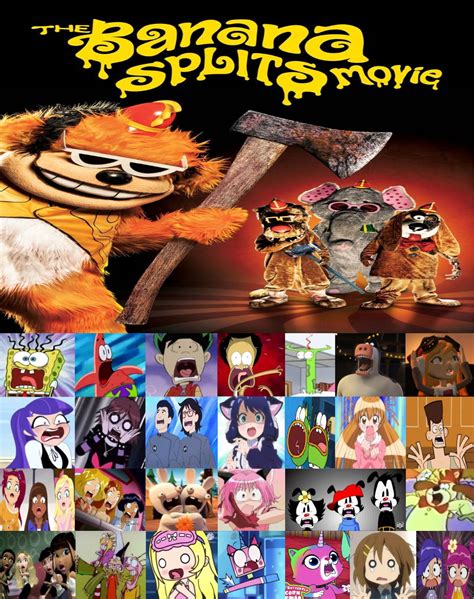 Everyone Scares Of The Banana Splits Movie By Stephen0503 On Deviantart