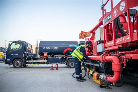 Enoc Link Successfully Fuels Dubai International Airport Fleet