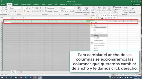 Como Cambiar El Tama O De Las Celdas En Excel Youtube