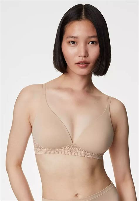 Jual Marks Spencer Body Soft Non Wired Plunge Bra Original