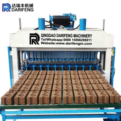 DF10 10 Fully Automatic Hydraulic Clay Mud Compressed Earth Soil