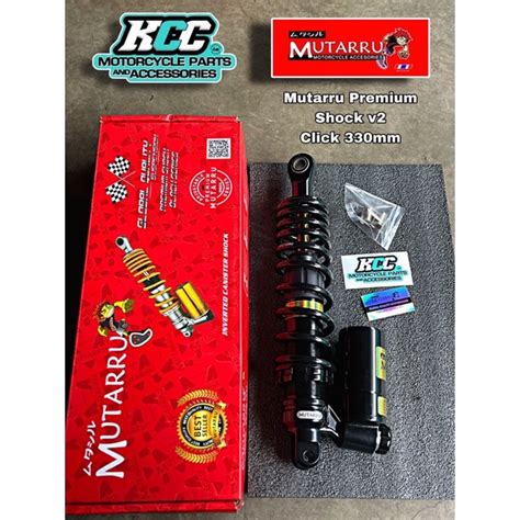 MUTARRU PREMIUM SHOCK V1 V2 CLICK MIO 300mm 310mm 330mm Shopee