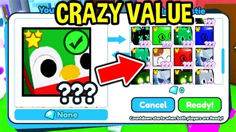 What Do People Trade For A Huge Jolly Penguin In Pet Simulator X Youtube