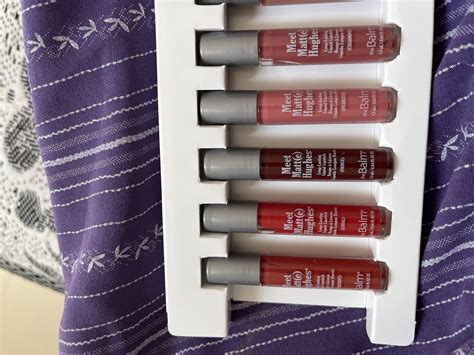 Thebalm Meet Matte E Hughes Set Of Mini Lipsticks Miami Niceone