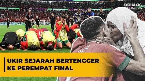 Momen Skuad Maroko Sujud Syukur Usai Habisi Spanyol Hingga Hakimi Cium