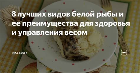 8 лучших видов белой рыбы и ее преимущества для здоровья и управления ...