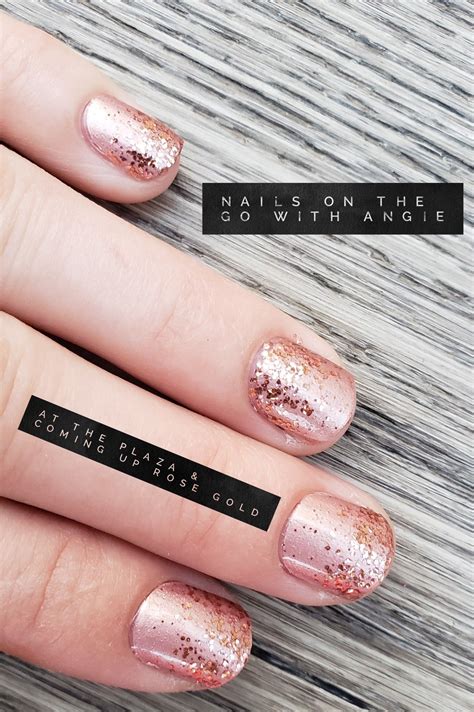 Color Street Mixed Mani In 2023 Color Street Nails Nails Rose Gold Nails