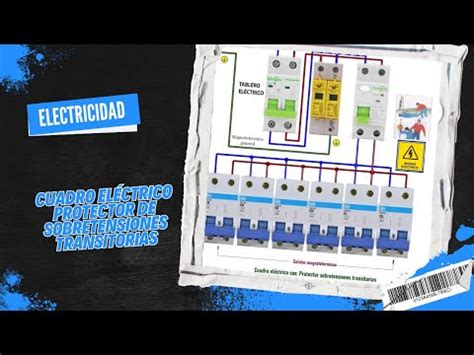 Esquemas eléctricos tablero eléctrico con Protector sobretensiones