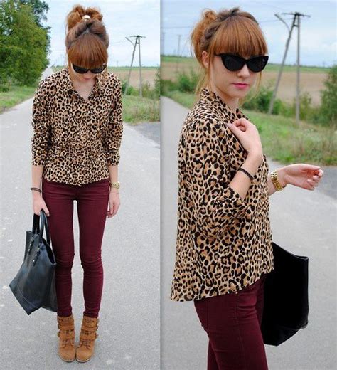 20 Style Tips On How To Wear Leopard Print Shirts Dresses Gurl