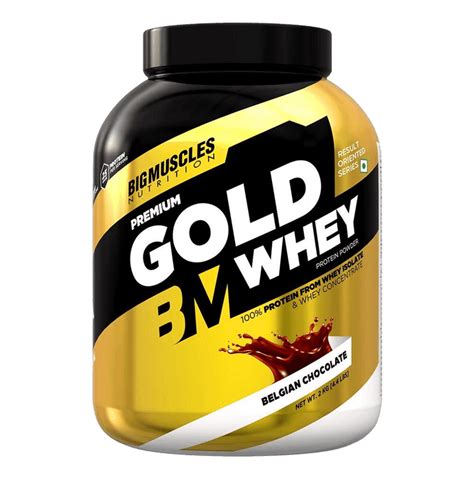 Buy Big Muscles Nutrition Premium Gold Whey 4 4 Lbs Online At Best