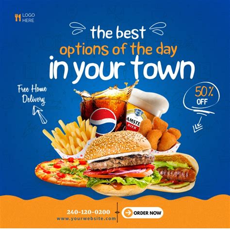 Fast Food Print Advertisements