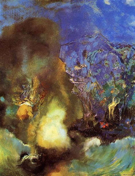 Roger And Angelica Painting Odilon Redon Oil Paintings