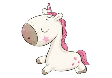 Sticker Mural Licorne Marche Tranquille Le Monde Du Stickers Fr