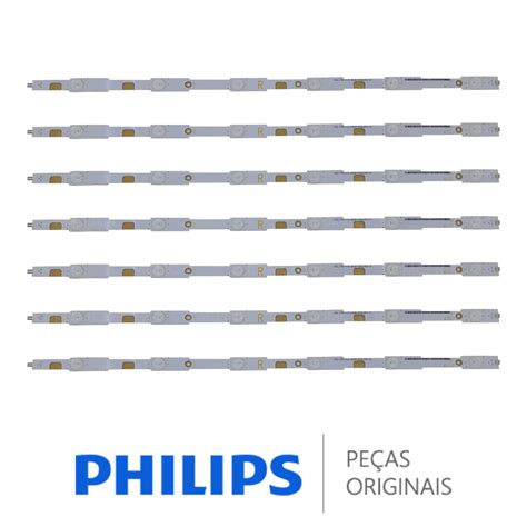 Kit Barras De Led Barras Tv Philips Pug