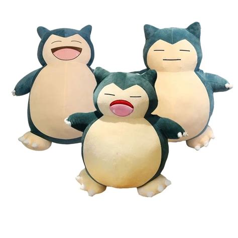 Gigante pokemon tamanho grande snorlax brinquedo de pelúcia pikachu