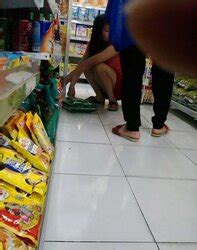 White G String At Indomaret Surabaya Indonesia ZB Porn