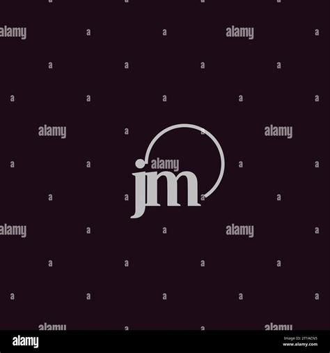 Jm Initials Logo Hi Res Stock Photography And Images Alamy