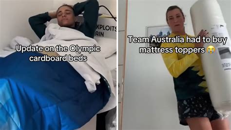 Athlete Reveals How It Feels To Sleep On ‘anti Sex Cardboard Bed At