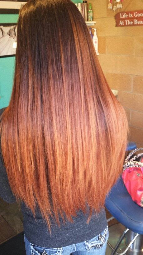 Copper Blonde Ombre Blonde Ombre Long Hair Styles Hair Styles