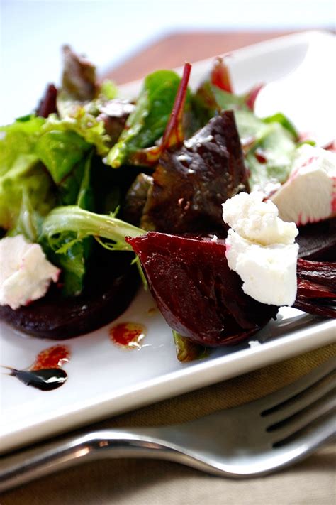 Oven-Roasted Beets with Balsamic & Goat Cheese - DeLallo