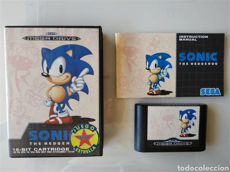 Sonic The Hedgehog Sega Mega Drive Megadrive Vendido En Venta Directa