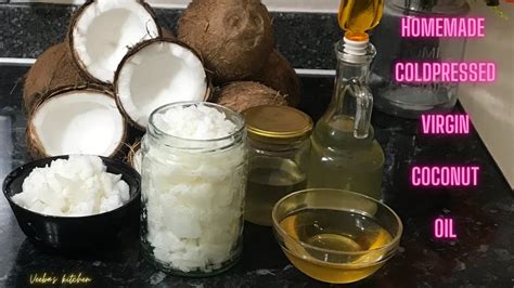 How To Make COLD PRESSED VIRGIN COCONUT OIL From Scratch At Home For