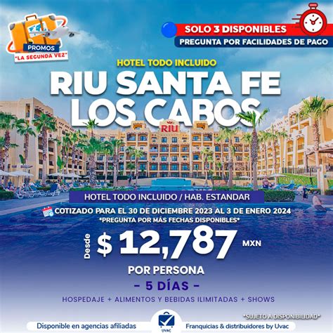 Riu Santa Fe Los Cabos Hotel Todo Incluido UVACONLINE